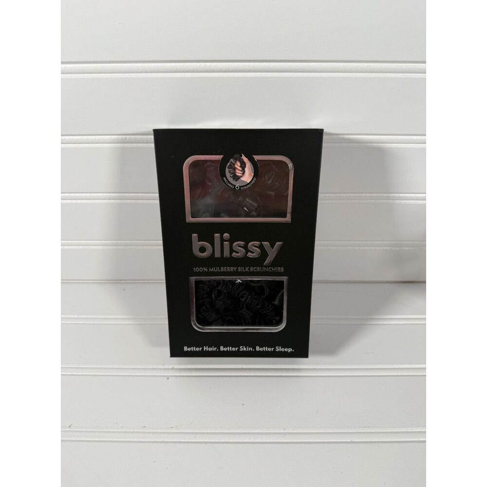 New Blissy Silk Scrunchies